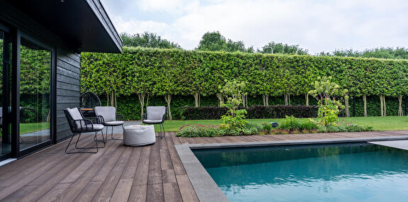 Monoblock zwembad met poolhouse Assen